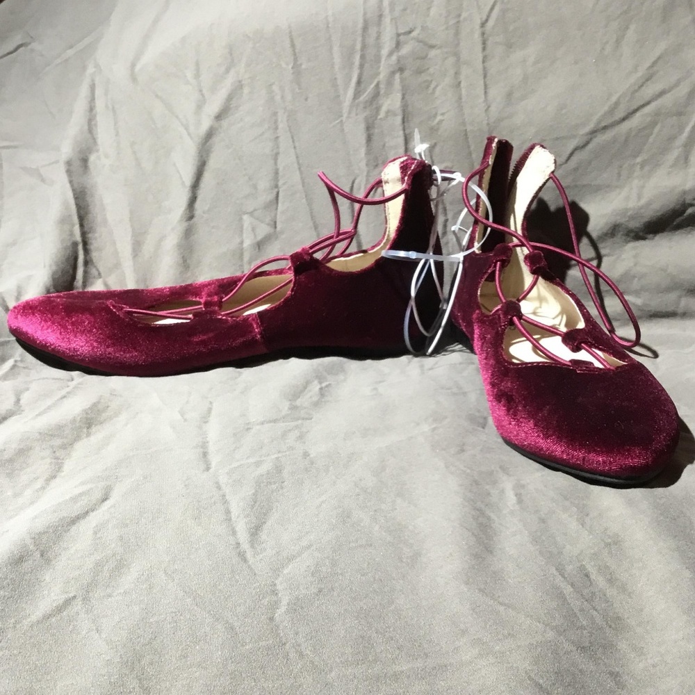 Stevie's Woman Flats Red Size 8
